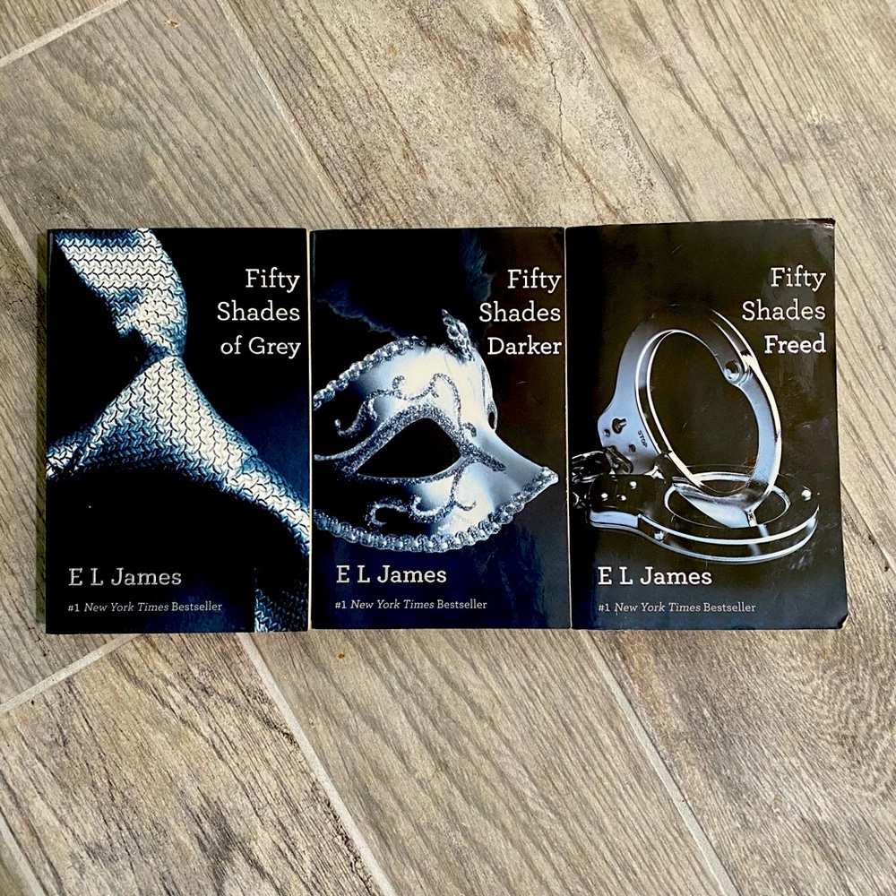 Fifty Shades books trilogy